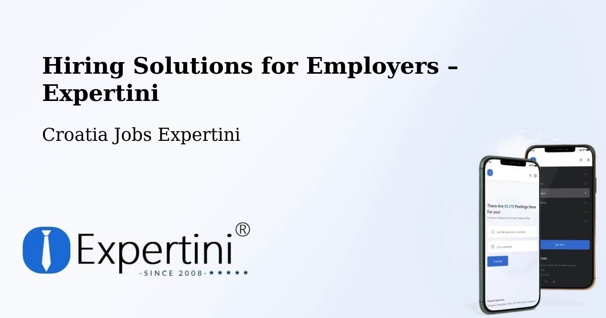 Hiring Solutions for Employers in Strmec - Strmec, Croatia Jobs Expertini