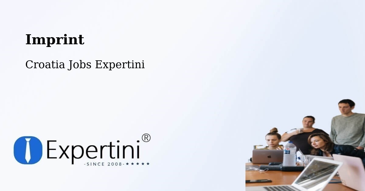 Imprint – Strmec - Croatia Jobs Expertini