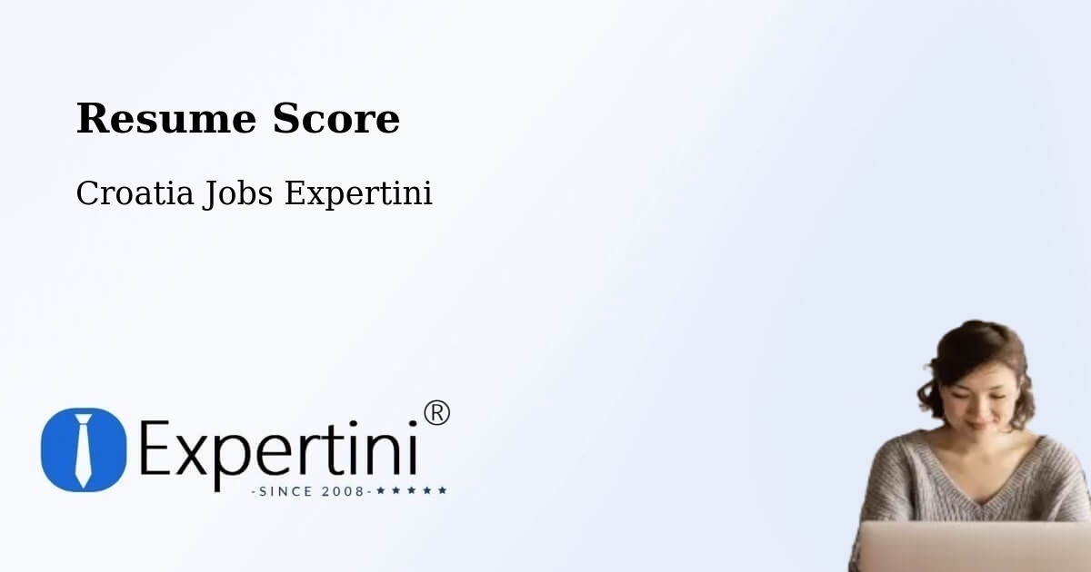 Resume Score & Job Description Match Tool – Strmec - Croatia Jobs Expertini
