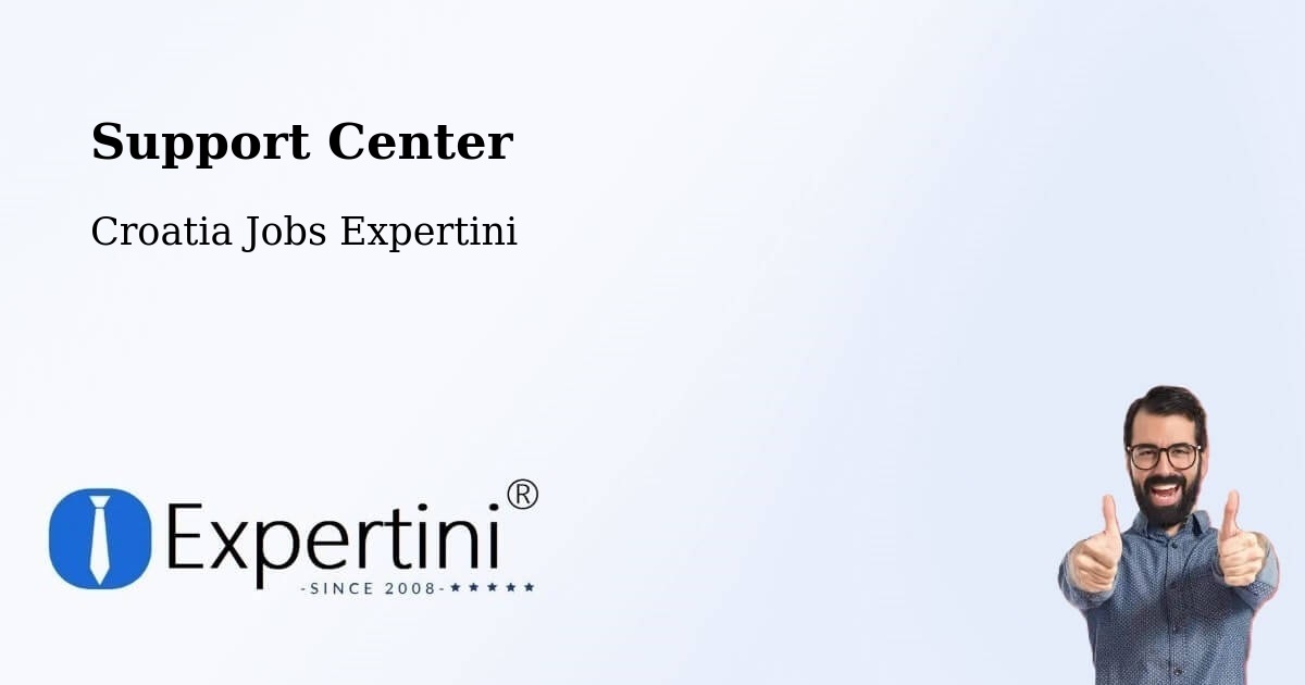 Support Services – Strmec - Croatia Jobs Expertini