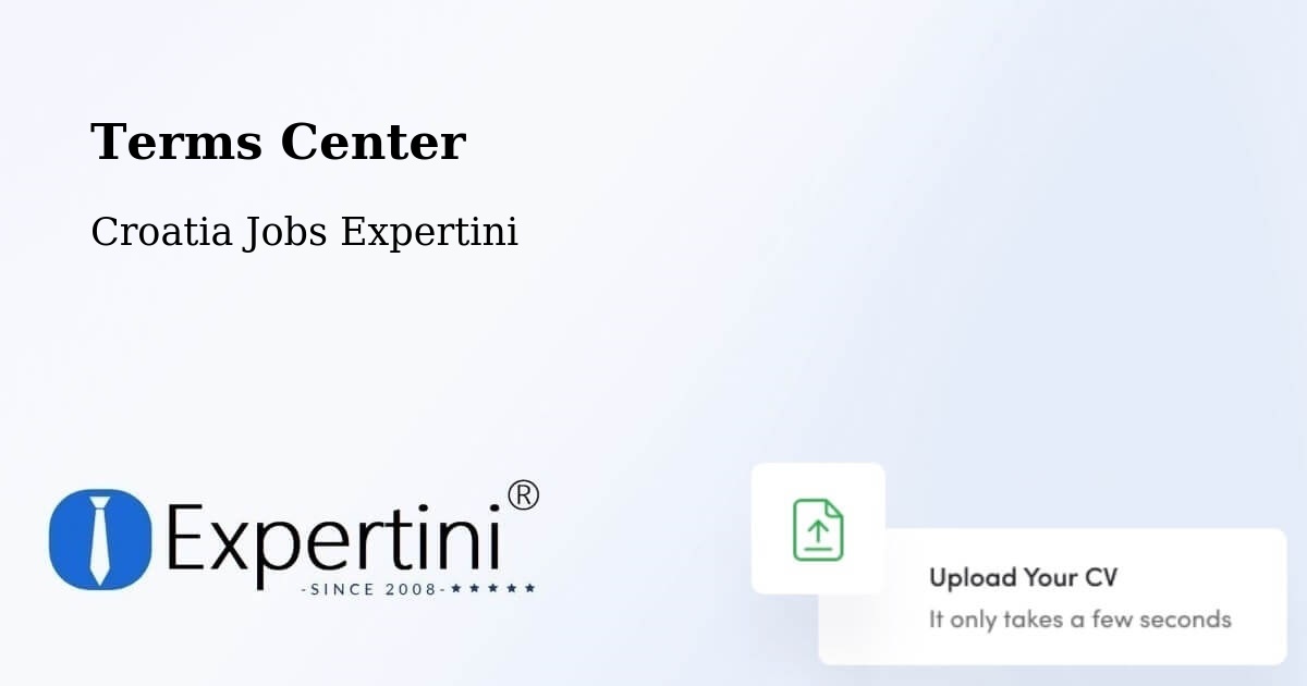 Terms of Service – Strmec - Croatia Jobs Expertini